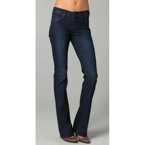 James Jeans Womens Blue Reboot Skinny Boot Leg Jeans Size 25 $172